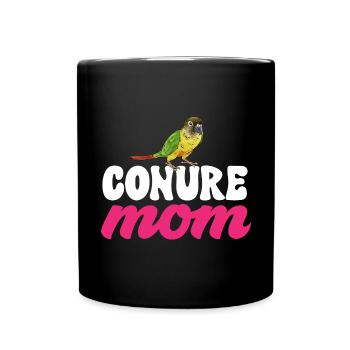 Molina Parakeet Parrot Bird Parakeet - Full Colour Mug - black - Front