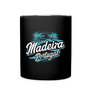Portugal Madère - Mug uni - noir - Devant