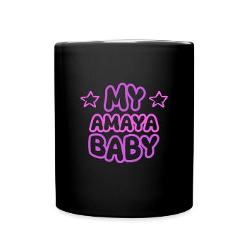 Gift for Amaya - Full Colour Mug - black - Front
