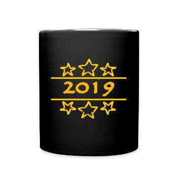 Year 2019 - Full Colour Mug - black - Front