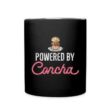 Concha Hispanique Mexicain Pan Dulce - Mug uni - noir - Devant