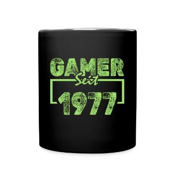 Nerd 1977 - Full Colour Mug - black - Front