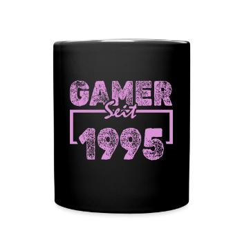 Typing 1995 - Full Colour Mug - black - Front