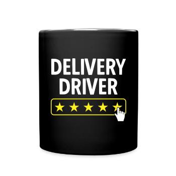 Livraison de colis fournisseur - Mug uni - noir - Devant