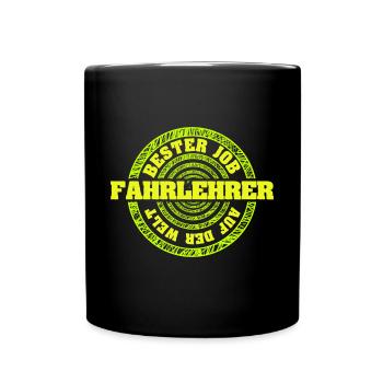 Emploi Instructeur de conduite automobile - Mug uni - noir - Devant