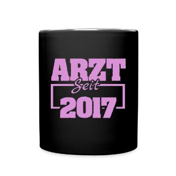 2017 - Tasse einfarbig - Schwarz - Vorne