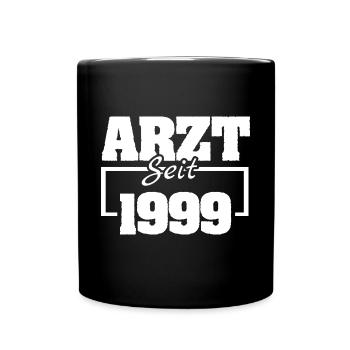 Ophtalmologiste 1999 - Mug uni - noir - Devant