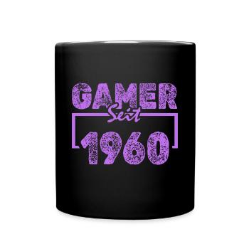 1960 - Full Colour Mug - black - Front