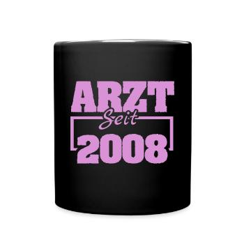 2008 - Full Colour Mug - black - Front