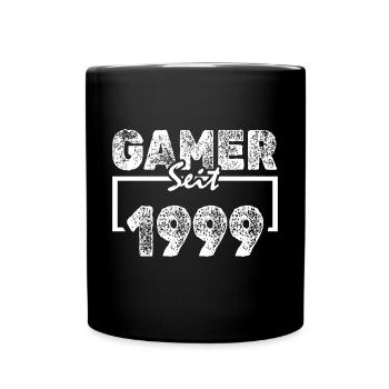 E 1999 - Tasse einfarbig - Schwarz - Vorne