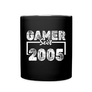 Jeux 2005 - Mug uni - noir - Devant