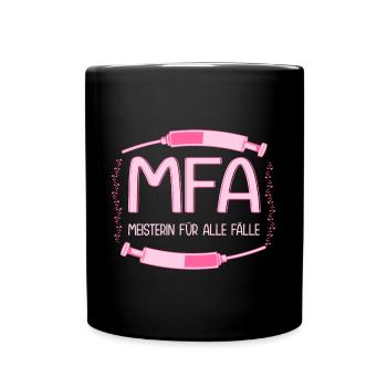 MFA Master Medical Assistant - Full Colour Mug - black - Front