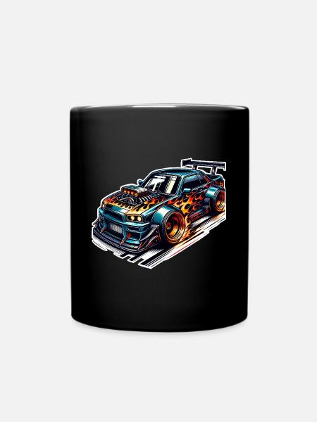Voiture de sport tuning voiture - Mug uni - noir