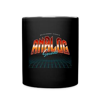 Synthétiseur de sons analogiques - Mug uni - noir - Devant