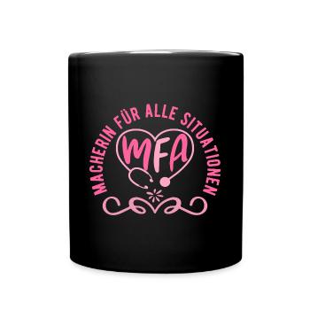 MFA MAcherin Medical Assistant - Full Colour Mug - black - Front