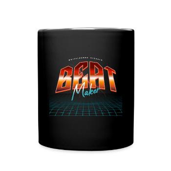 Beat Maker - Full Colour Mug - black - Front