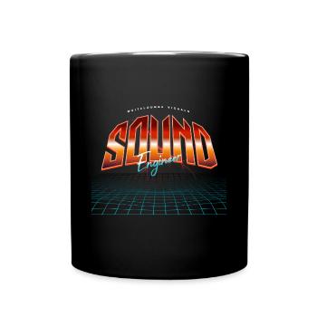 Sound Engineer - Full Colour Mug - black - Front