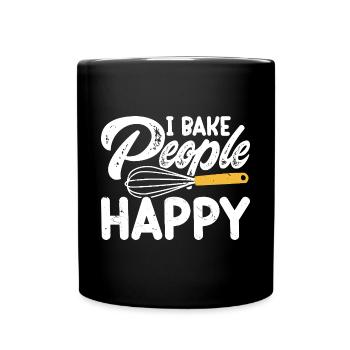 Boulangerie Boulangerie Boulangerie - Mug uni - noir - Devant
