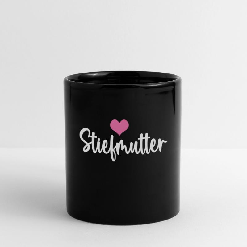 Stiefmama Bonus Mama Mutter Muttertag Stiefmutter Tasse einfarbig