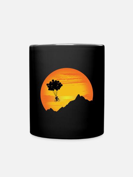 Vélo - Mug uni - noir