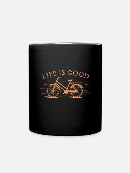 Life is good. - Full Colour Mug - black
