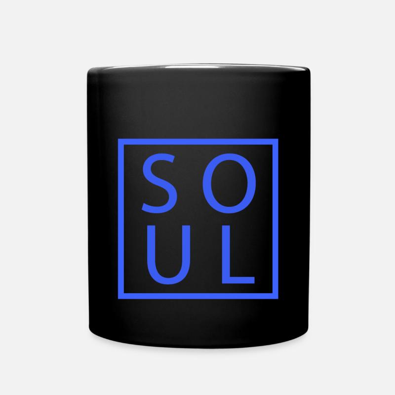 Soul Couple De Chemise Maté Idée cadeau - Mug uni - noir