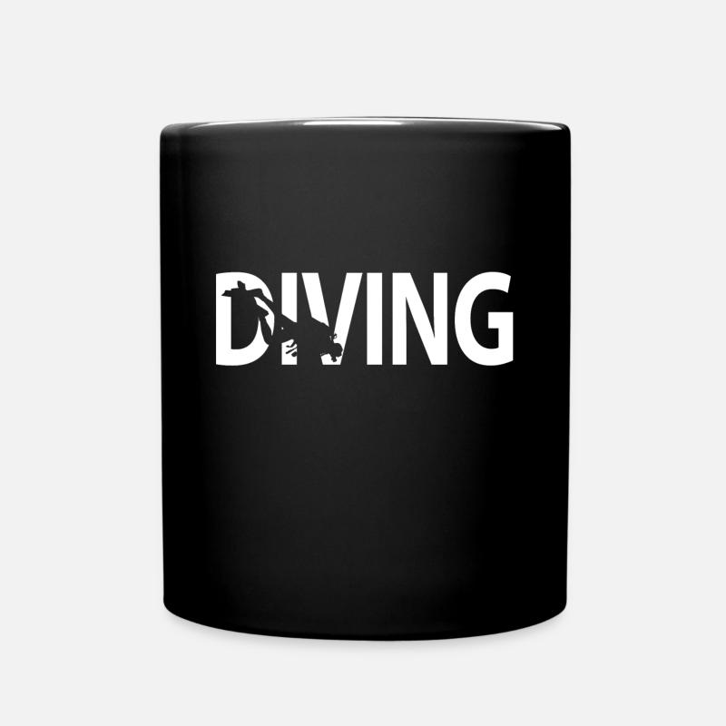 DIVING. - Mug uni - noir