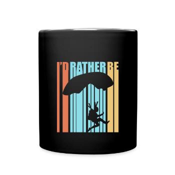 skydiving - Full Colour Mug - black - Front