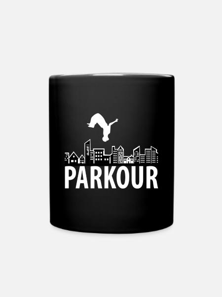 Parkour - Mug uni - noir