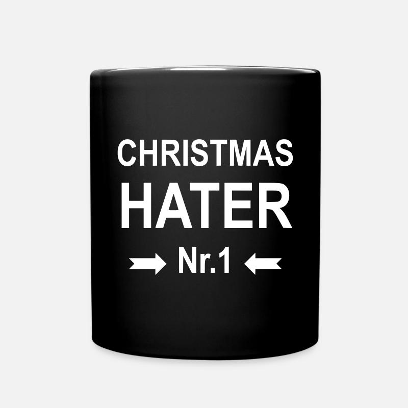 Anti Christmas - Full Colour Mug - black