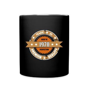Fabriqué en 1970 - Mug uni - noir - Devant