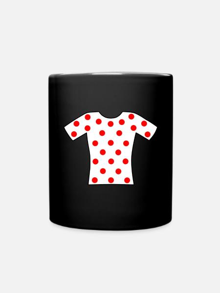 Maillot à pois - Mug uni - noir
