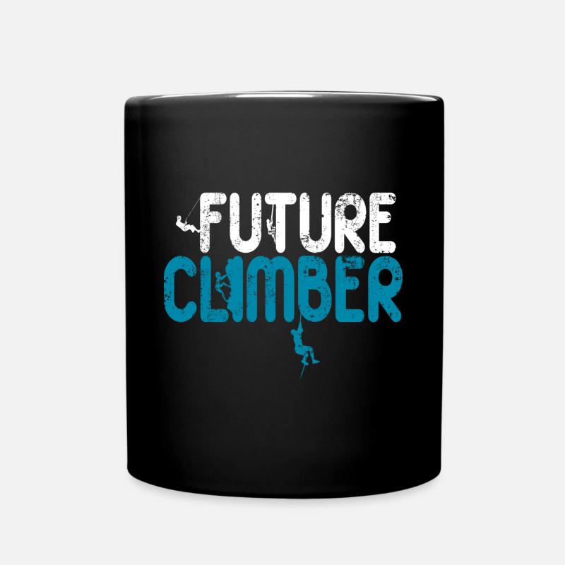 Futur Grimpeur Escalade Bébé Garçons Enfants - Mug uni - noir