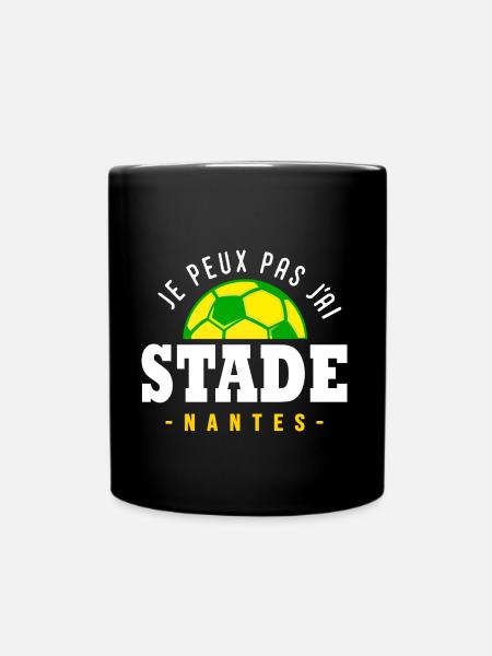 Je peux pas j ai Stade Nantes football - Mug uni - noir