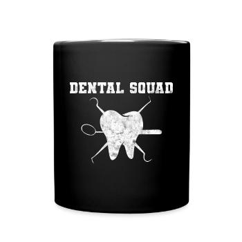 Dentist Dental Assistant Practice Teeth I Gift - Full Colour Mug - black - Front