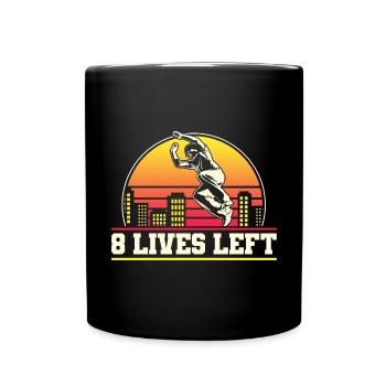 Parkour Freerunning Traceur - Tasse einfarbig - Schwarz - Vorne