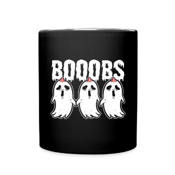 Boooobs Lakatationsberater Gift - Tasse einfarbig - Schwarz - Vorne