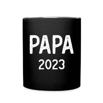 Dad 2023 Gift Future Dad New Dad - Full Colour Mug - black - Front
