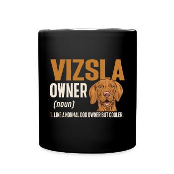 Vizsla Propriétaire Définition Hongrois Vizsla - Mug uni - noir - Devant