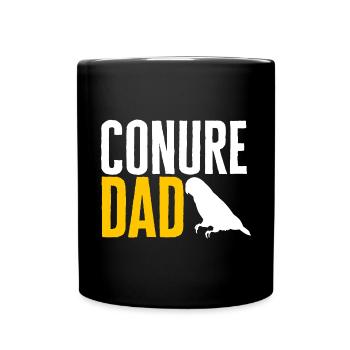 Molinasittich Parrot Bird Sun Parakeet - Full Colour Mug - black - Front