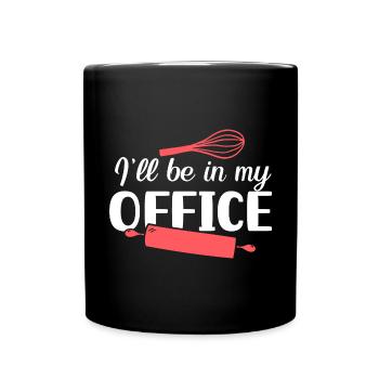 Bread Baking Baker Bakery Sourdough - Full Colour Mug - black - Front