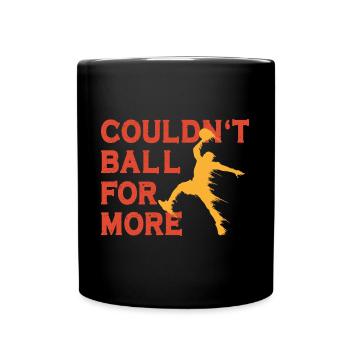 Drôle de dicton de basket-ball - Mug uni - noir - Devant