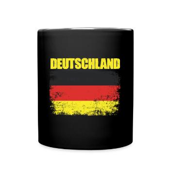 Fantastique drapeau allemand pour l’allemand - Mug uni - noir - Devant