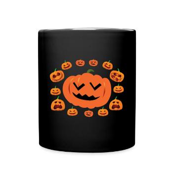 Halloween - Mug uni - noir - Devant