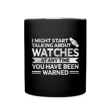 Watch Collector Watch Watchmaker - Full Colour Mug - black - Front
