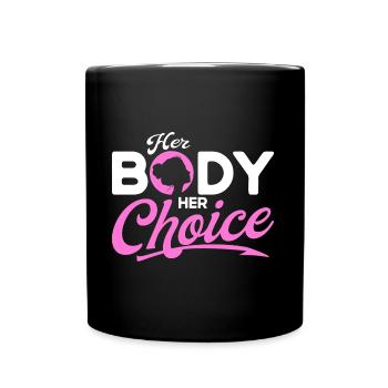Women's rights Equal rights - Full Colour Mug - black - Front