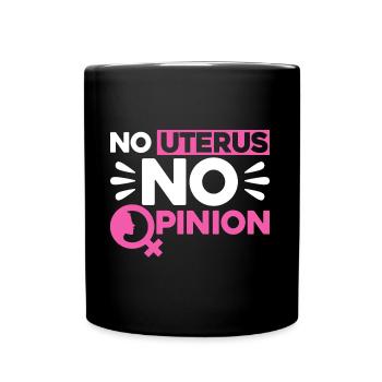 Droits des femmes Autonomisation féministe - Mug uni - noir - Devant