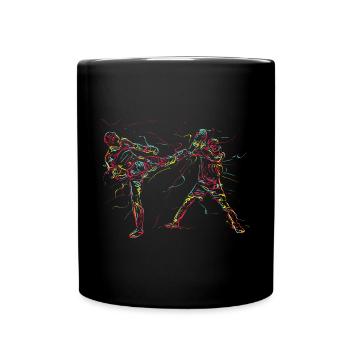 MMA Kickboxing Thai Boxing Cadeau - Mug uni - noir - Devant