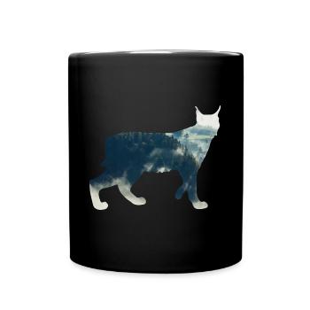 Lynx - Full Colour Mug - black - Front