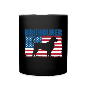 Broholmer - Mug uni - noir - Devant